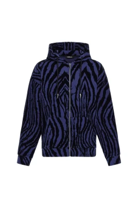 Zebra Print Sweatshirt