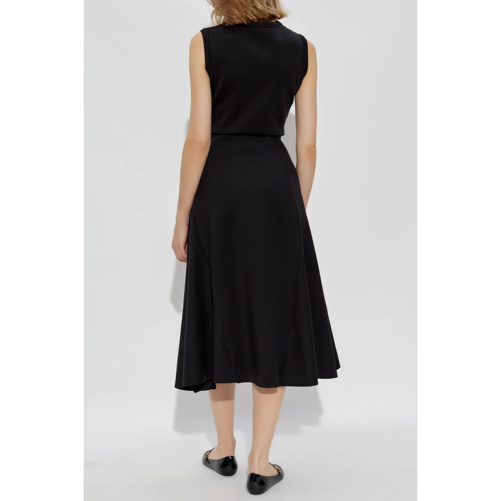 Fabiana Filippi Mouwloze jurk Black Dames