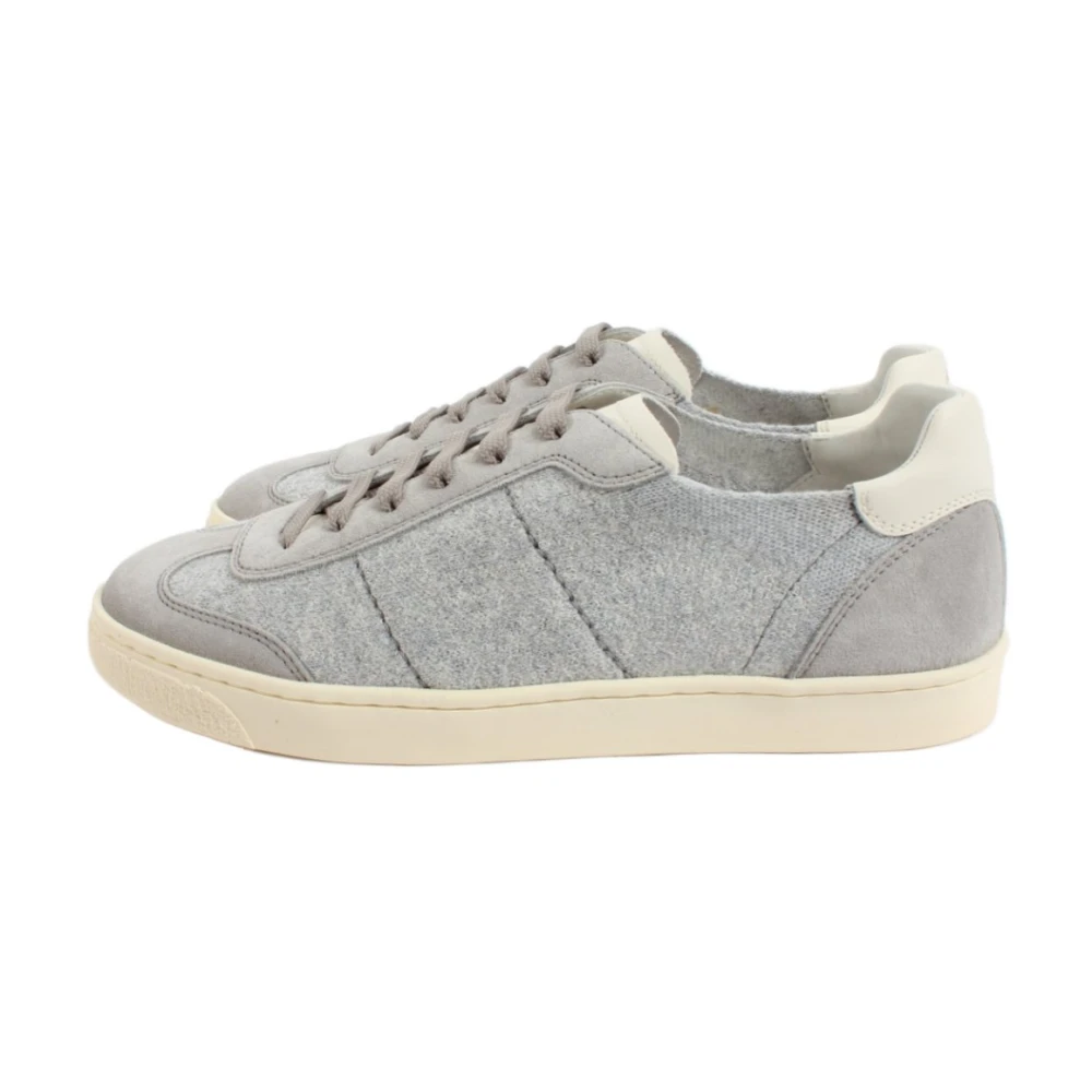 Brunello Cucinelli Grijze Sneakers Heren Schoenen Grijs