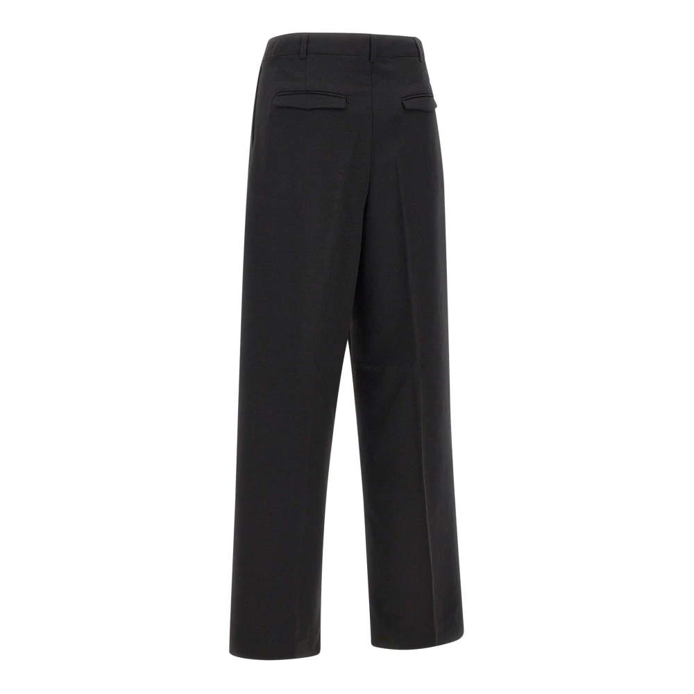 Birgitte Herskind Zwarte Crepe Broek Rupert Stijl Black Dames
