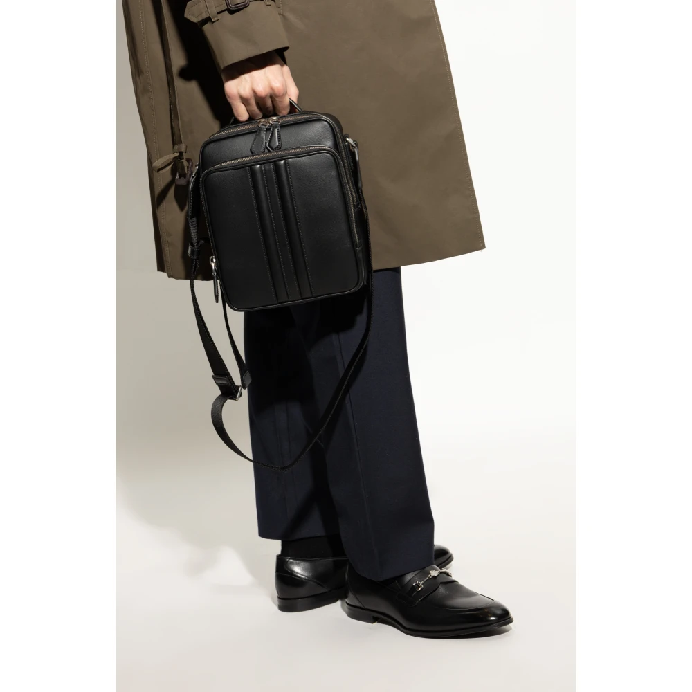 Bally Mythos Schoudertas Black Heren
