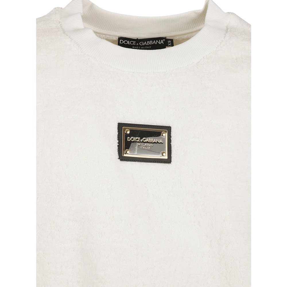 Dolce & Gabbana Witte Sweaters voor Vrouwen White Heren