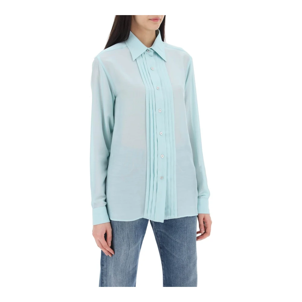 Tom Ford Blouses Shirts Blue Dames