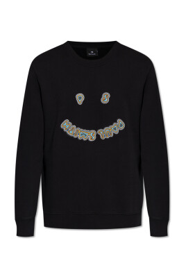 sweatshirt-med-farverigt-broderet-logo