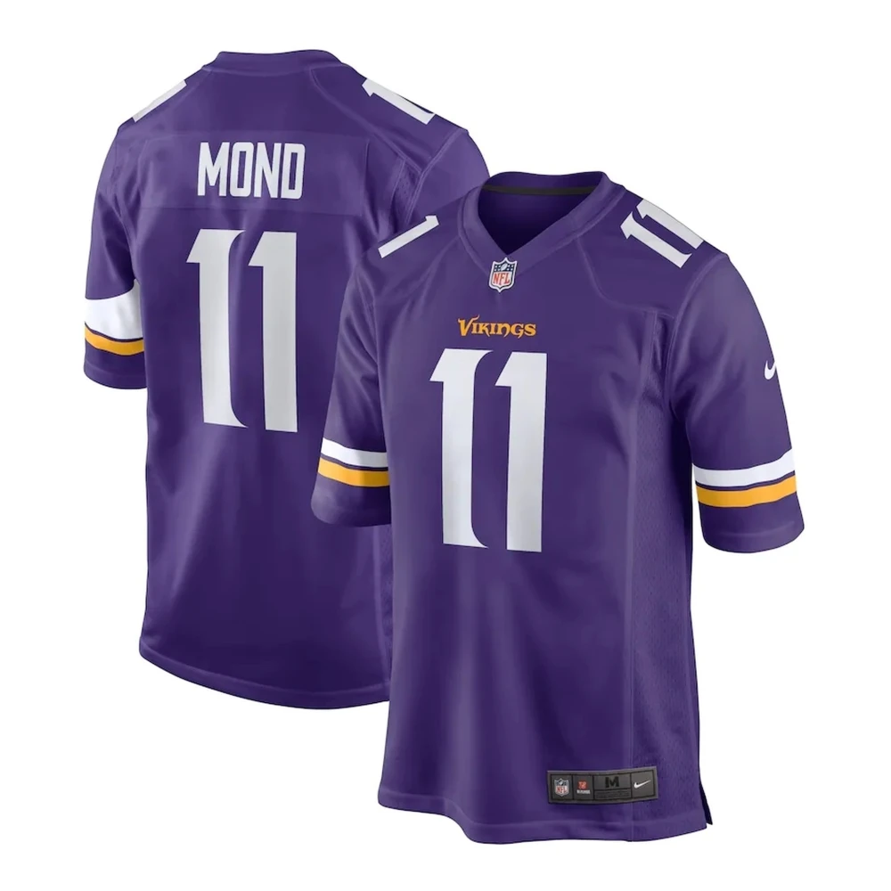 Nike Paarse Vikings Kellen Mond NFL Jersey Purple Heren