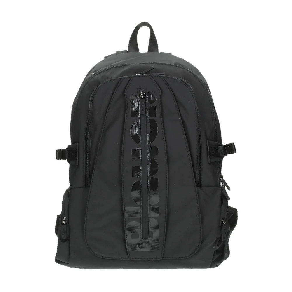 Blauer Unisex Black Police Backpack - Backpacks - One Size - Bags