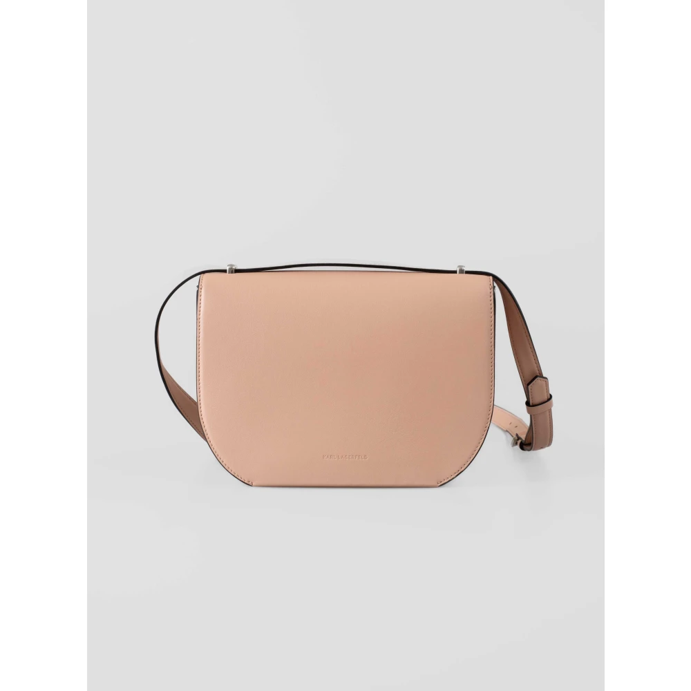 Karl Lagerfeld Architecturale Crossbody Tas Pink Dames