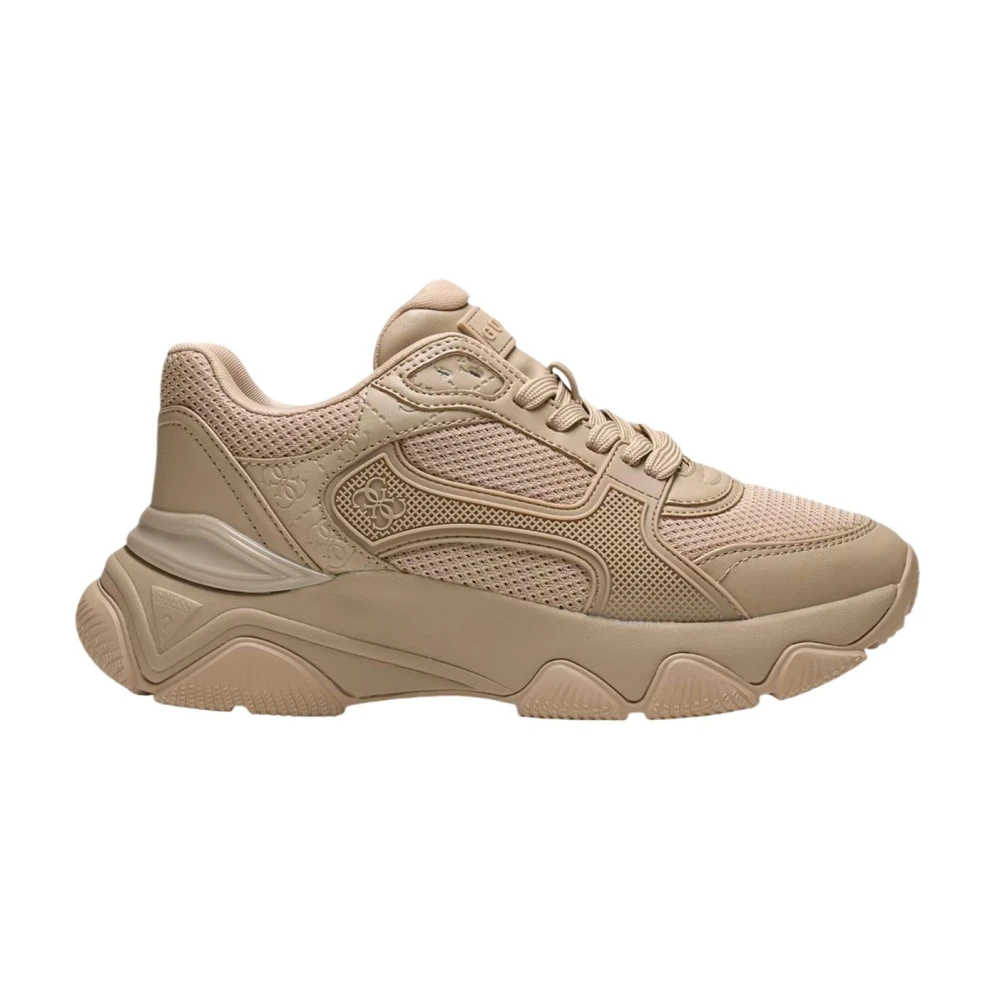 Guess Mazzy Sneakers Dames Schoenen Beige