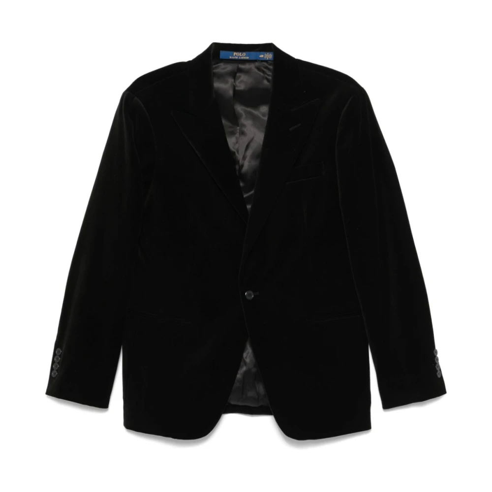 Ralph Lauren Zwarte Blazer Black Heren