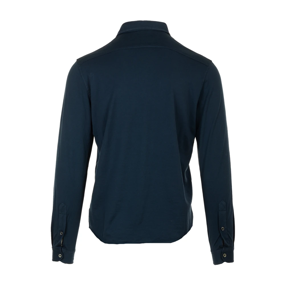 Filippo De Laurentiis Klassieke Blauwe Overhemd Blue Heren