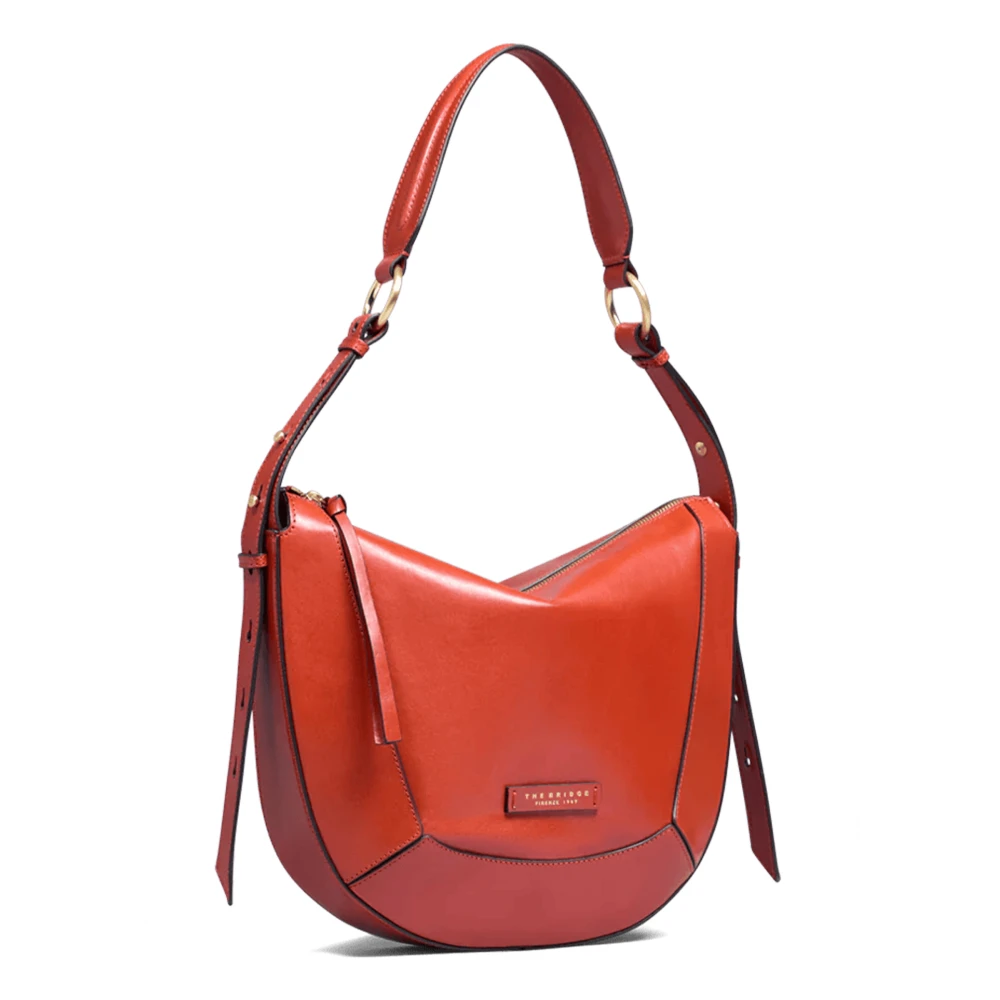 The Bridge Stijlvolle Crossbody Tas Brown Dames