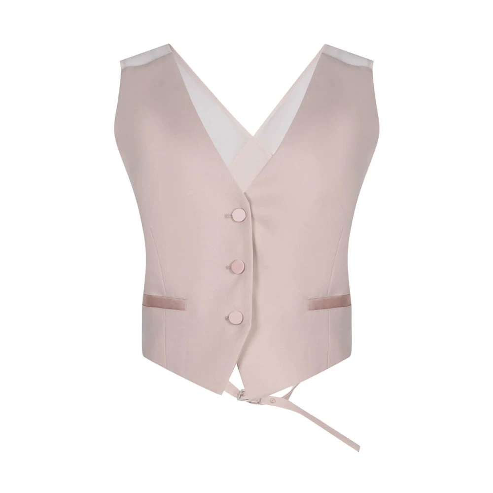 Dondup Mujer Rosado Chaquetas, Rosa, Talla: S