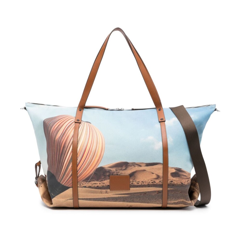 Multikleurige tas met Signature Stripe Balloon print Paul Smith