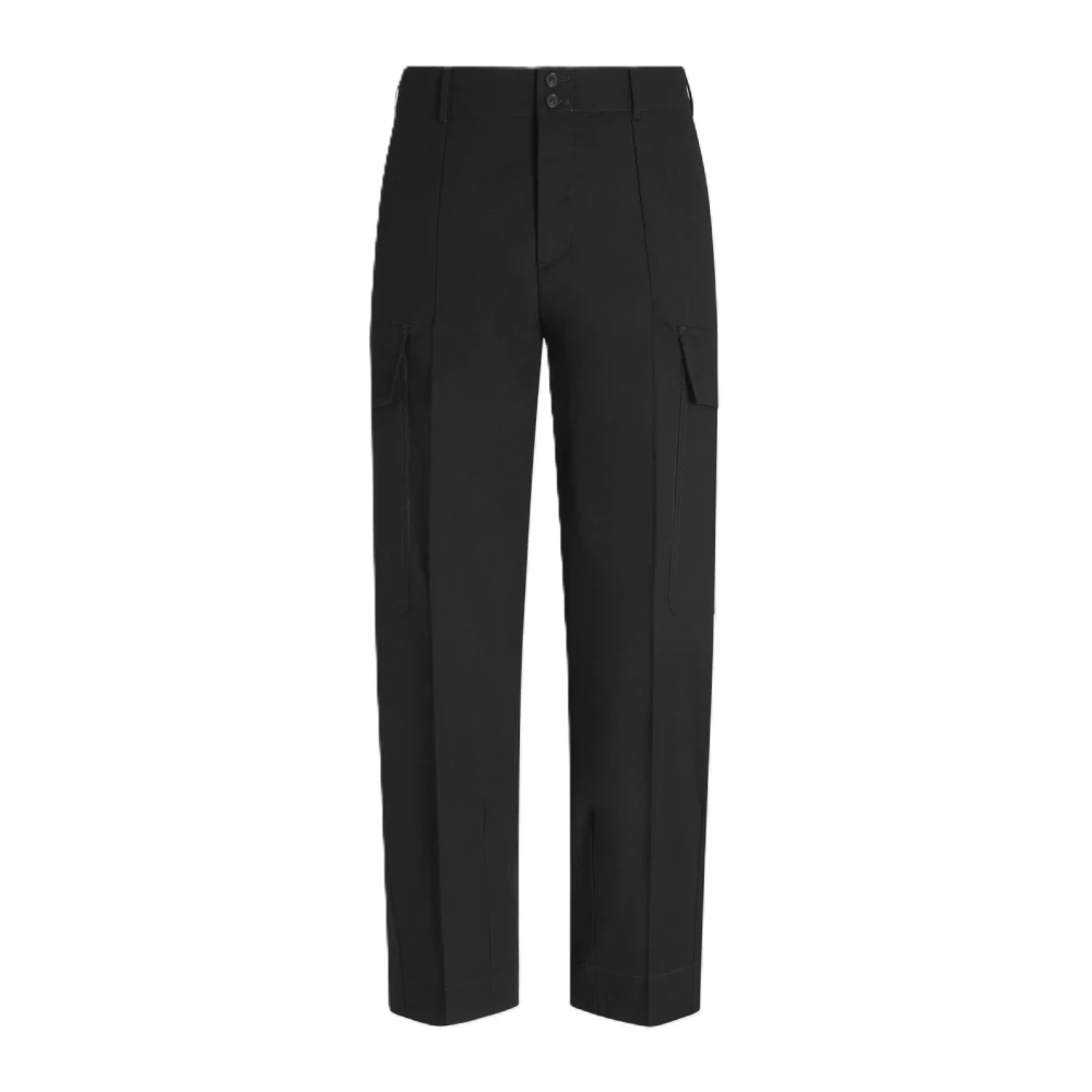 PT Torino Zwarte Cargo Broek The Sailmaker Black Heren