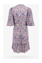 multicolour-front-draped-cotton-dress