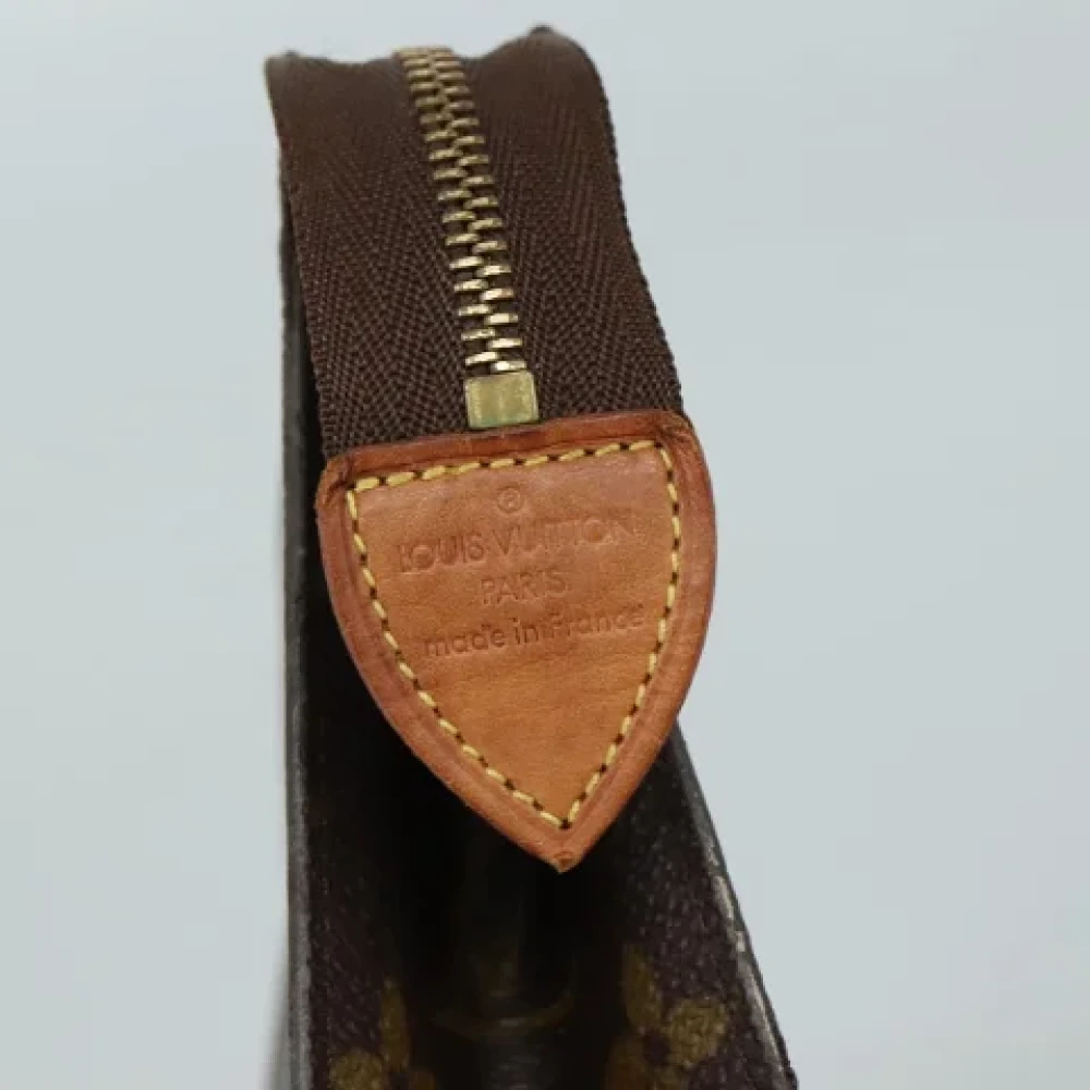 Louis Vuitton Vintage Pre-owned Canvas pouches Brown Dames
