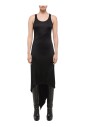 robe-noire-en-jersey-avec-ourlet-echarpe