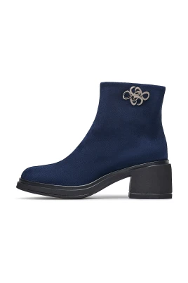 Suede Ankelstövletter