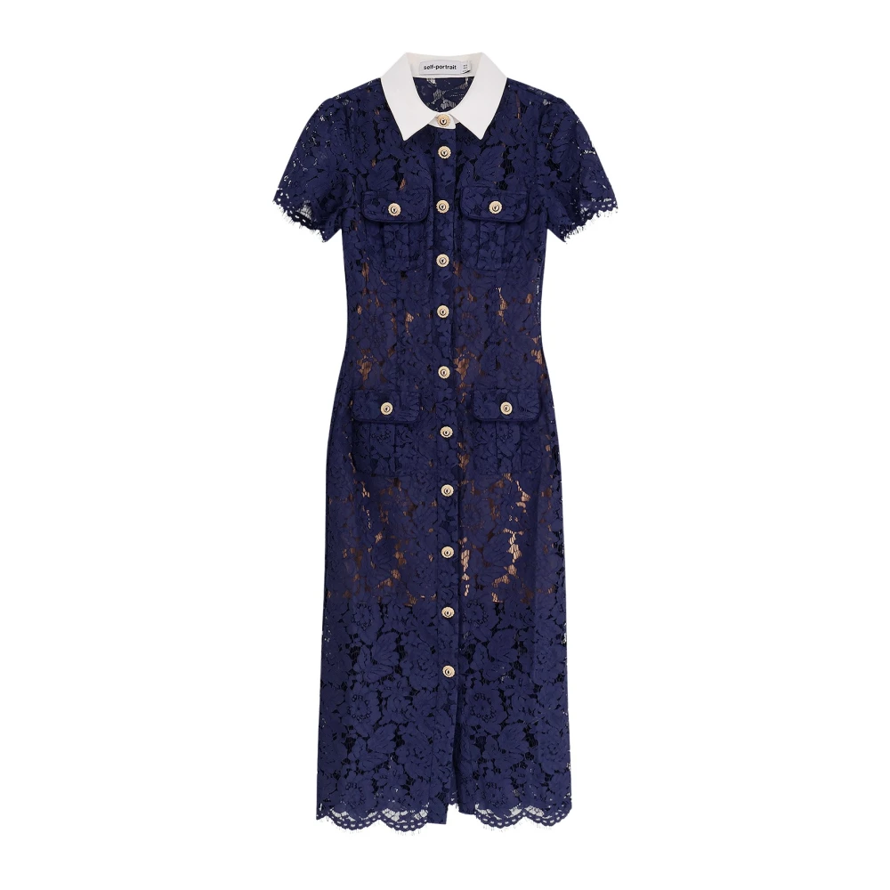 Dresses > Day Dresses > Midi Dresses - - Self Portrait - Modalova
