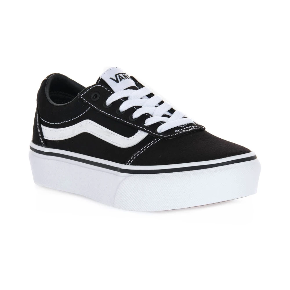 Vans Gymskor, Plattformsstil Black, Pojke