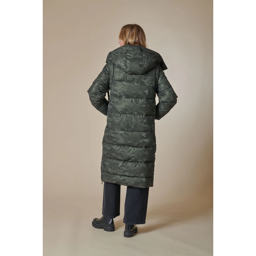 Zhrill Multifunctionele Jas Zhisi MAX Camo Groen Green Dames