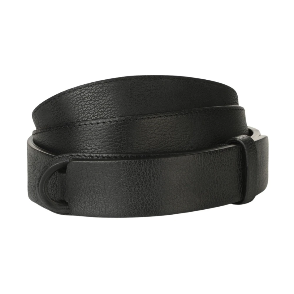 Orciani Men's Black Nobuckle Belt - Belts - One Size - Accessories