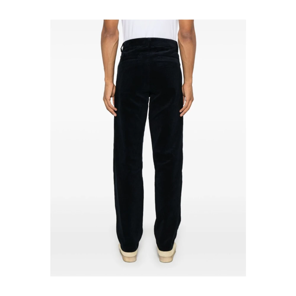 A.p.c. Bruine Corduroy Broek Blue Heren