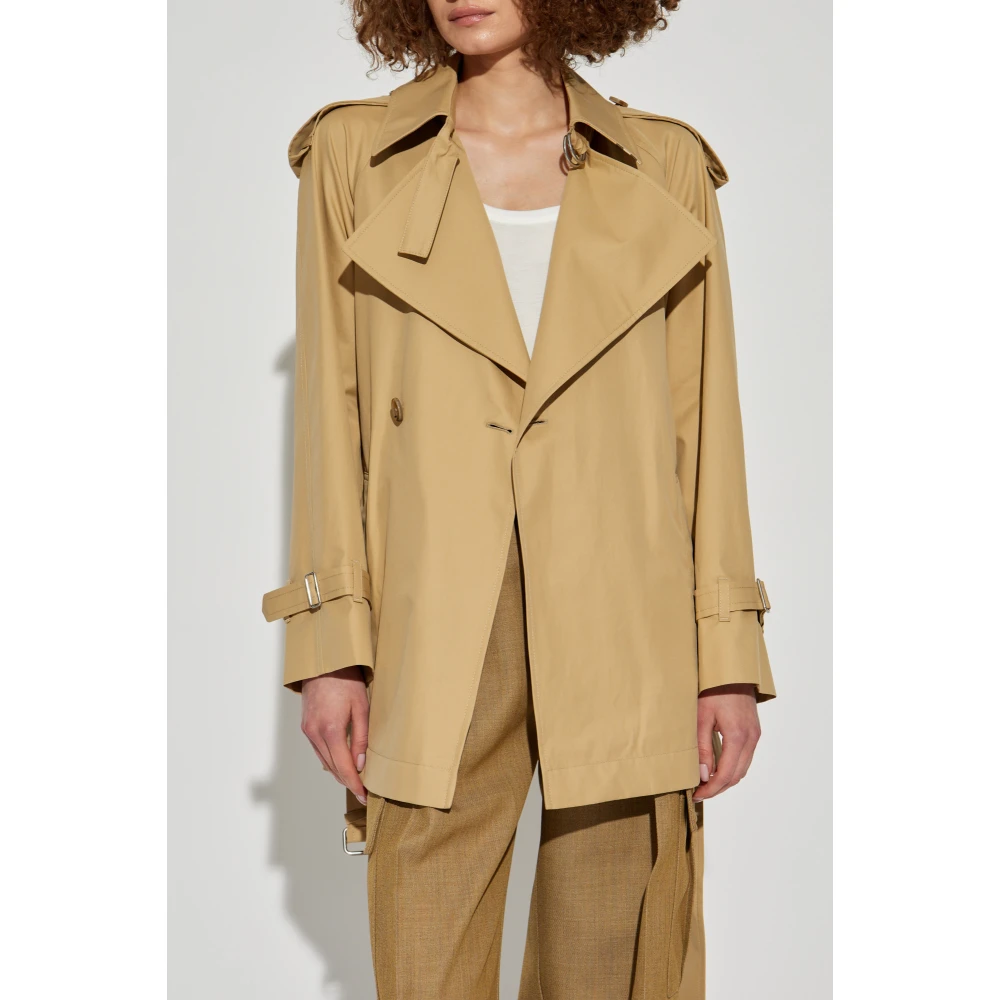 Burberry Katoenen trenchcoat Beige Dames