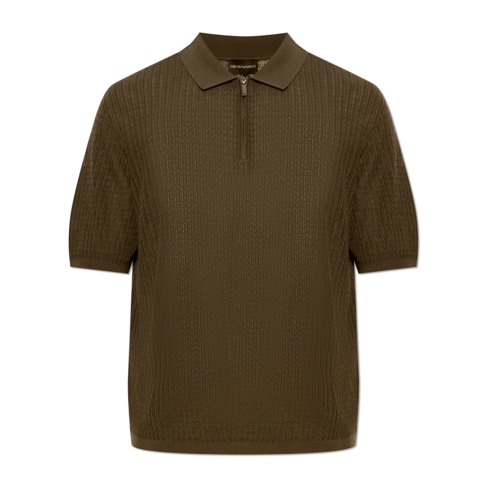 Emporio Armani Uomo Marrone Top, L, New,
