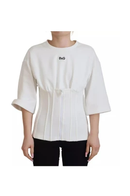 Cotton Corset Stretch T-shirt Top