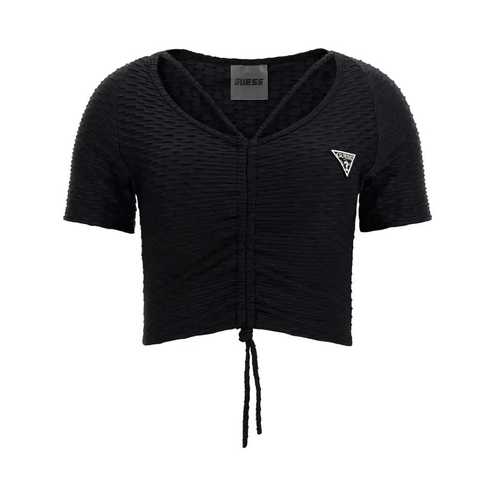 Guess - Tops > T-Shirts - Black - Guess - Modalova