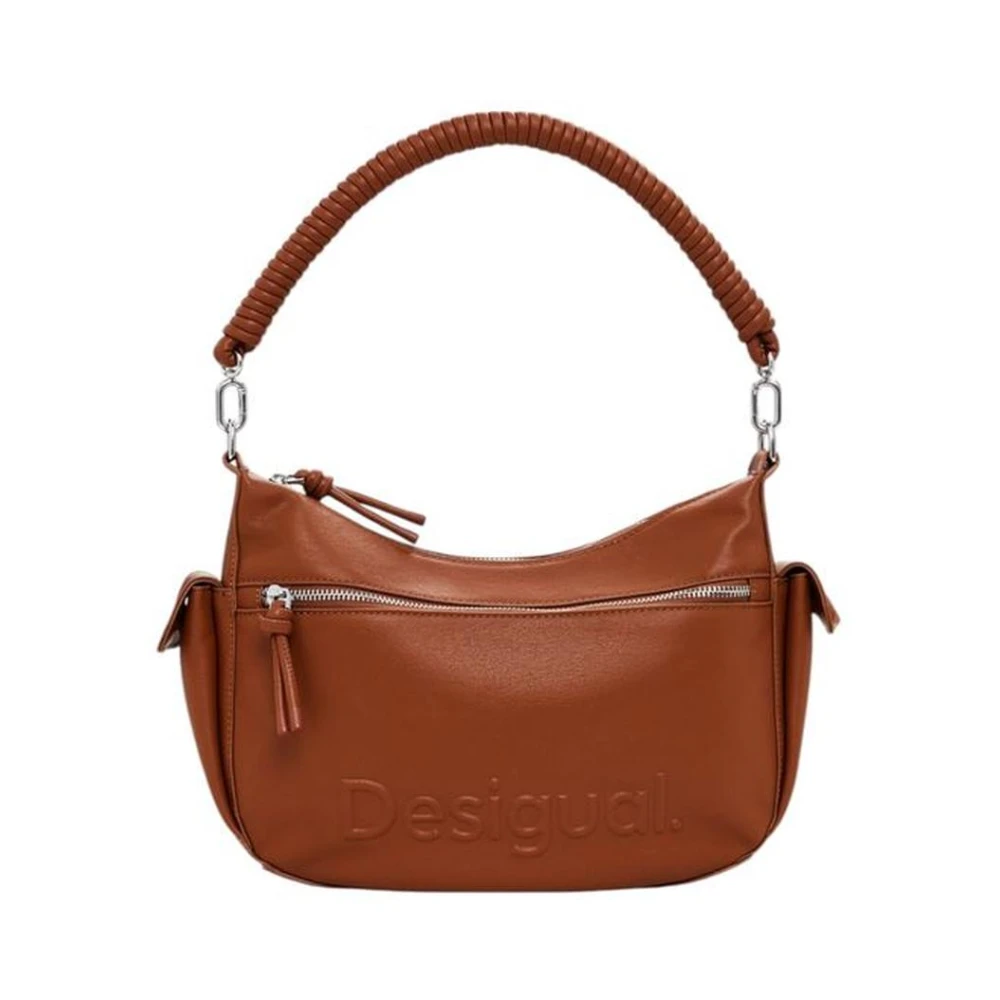 Desigual Middelgrote Dames Handtas Collectie Brown Dames