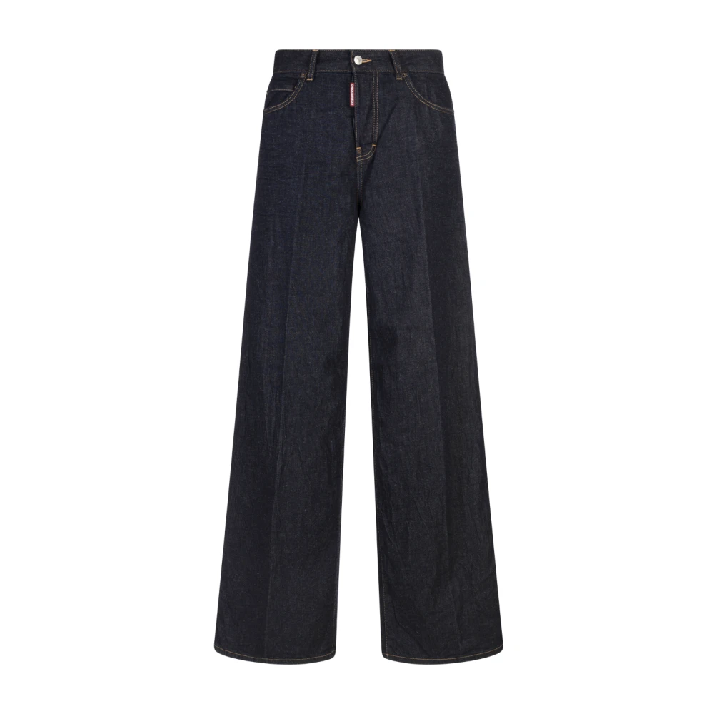 Trousers > Wide Trousers - - Dsquared2 - Modalova