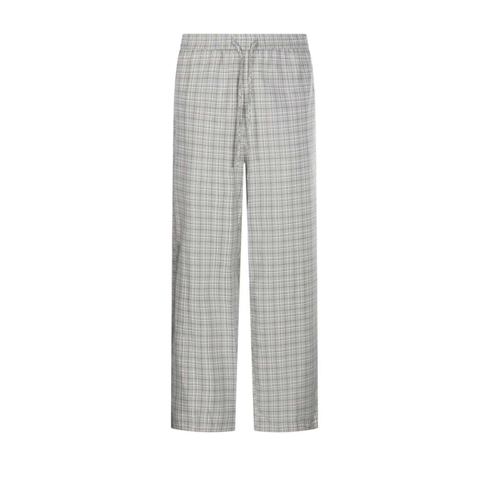 Dunst Men's Gray Pajama Slacks - Straight Trousers - L - Trousers