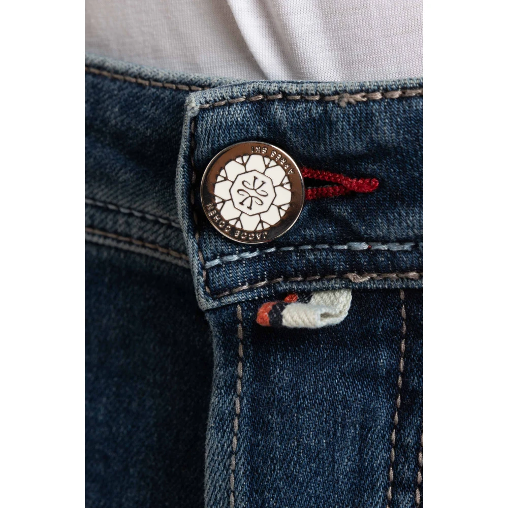 Jacob Cohën Luxe Denim Jeans Bard Fit Blue Heren