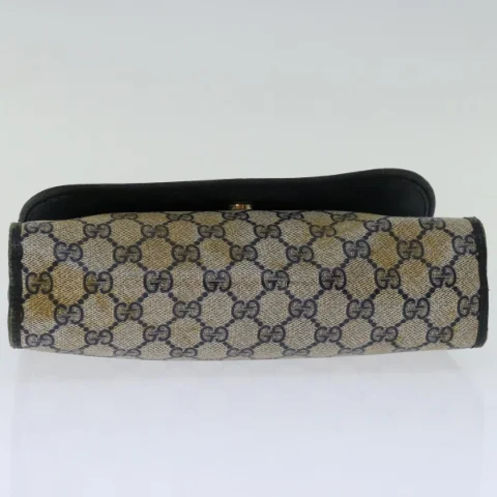 Gucci Vintage Pre-owned Leather clutches Blue Dames