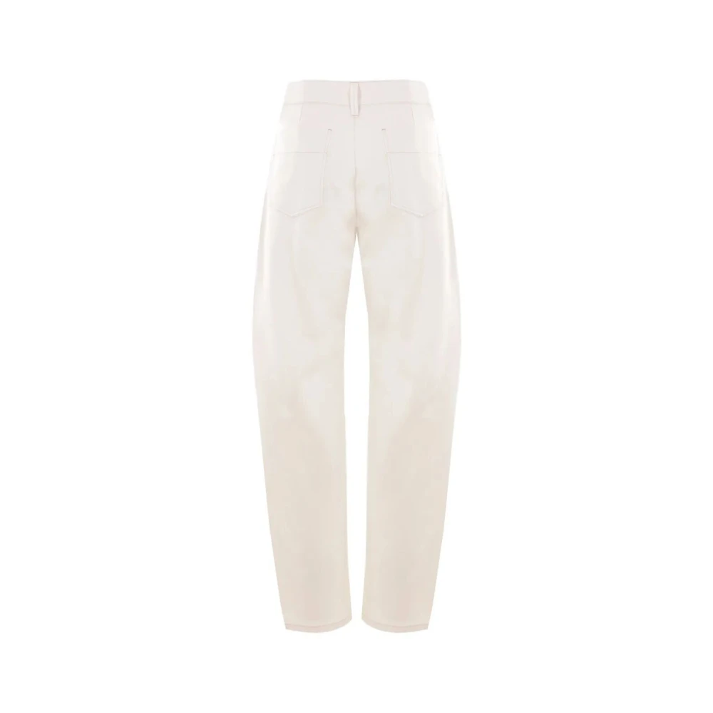 Lemaire Gedraaide Zakbroek White Dames