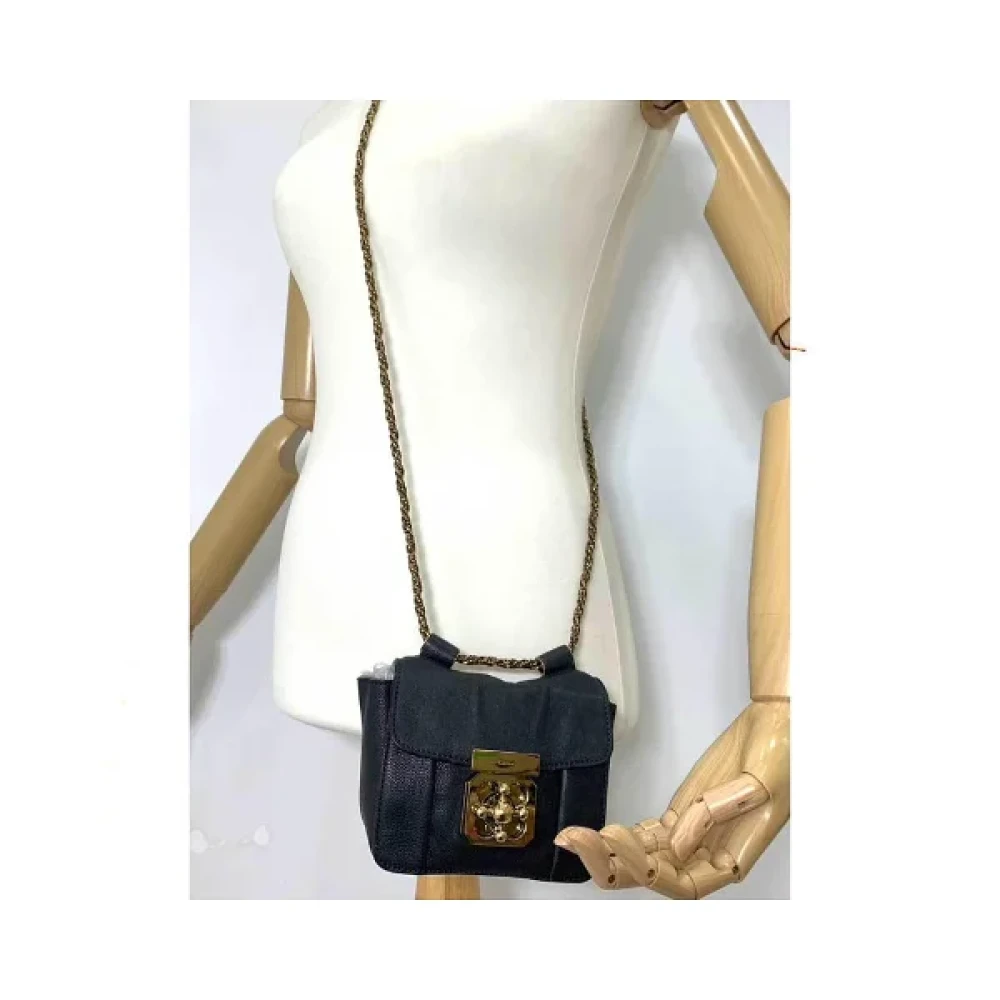 Chloé Pre-owned Leather shoulder-bags Black Dames