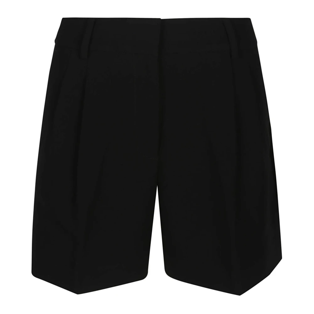 Michael Kors Geplooide Shorts Black Dames