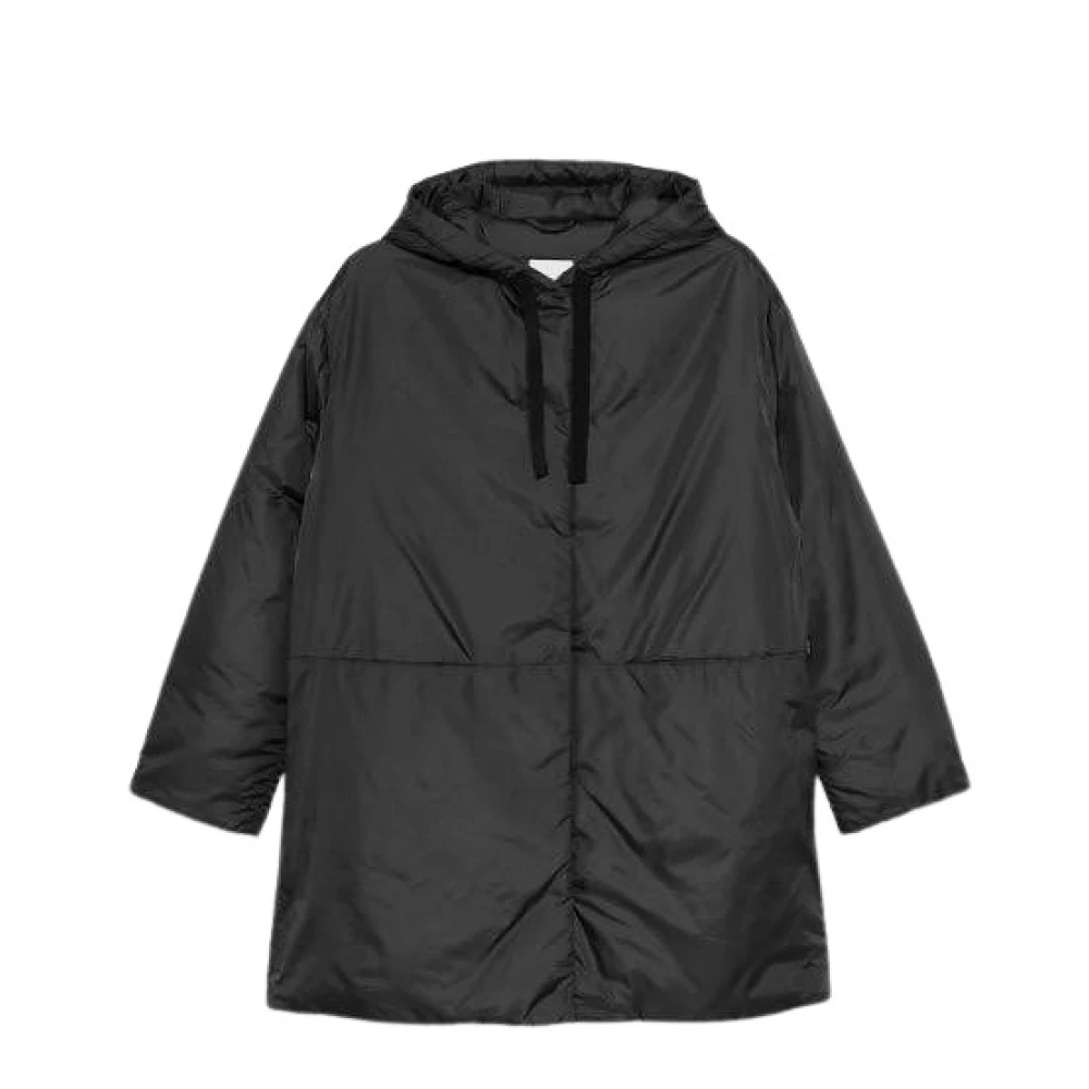 Aspesi Lichtgewicht Jas Black Dames