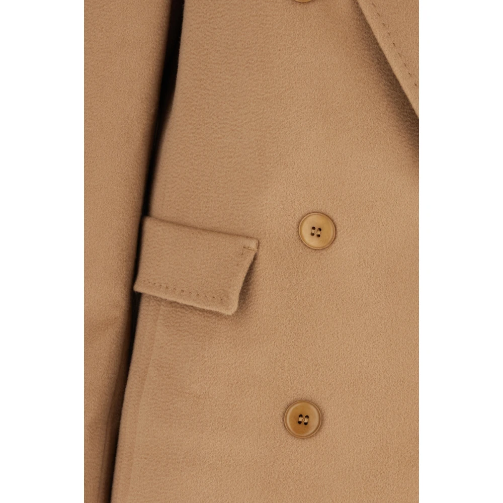 Max Mara Studio Stijlvolle Jassen voor Vrouwen Brown Dames