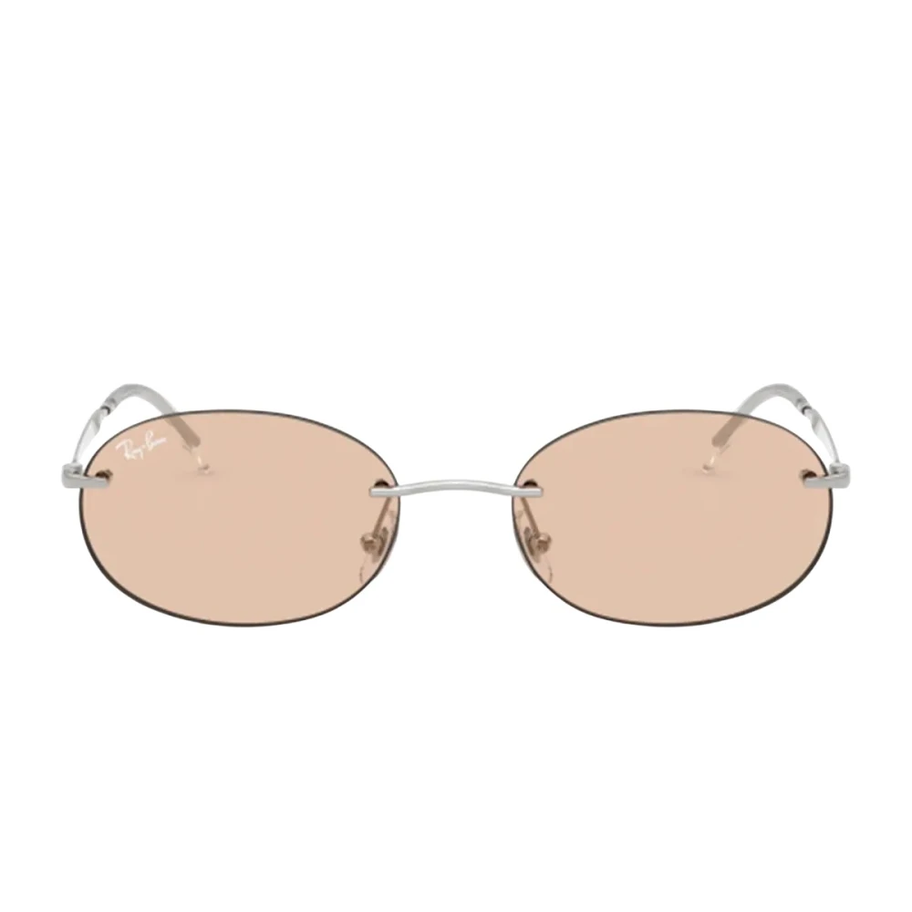 Ray-Ban Unisex Gray Sunglasses, 54 Mm, Oval Sunglasses