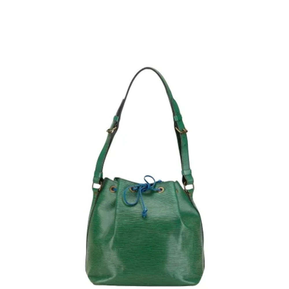 Louis Vuitton Vintage Pre-owned Leather shoulder-bags Green Dames