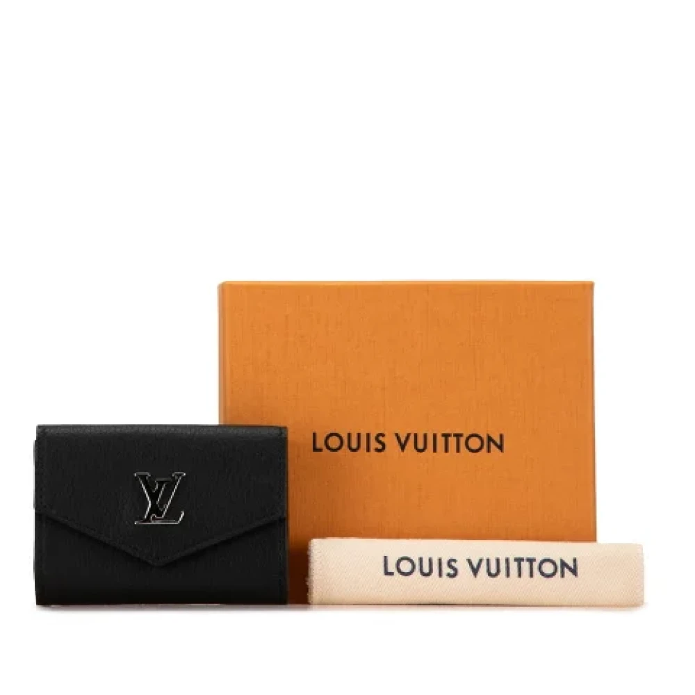 Louis Vuitton Vintage Pre-owned Leather wallets Black Heren