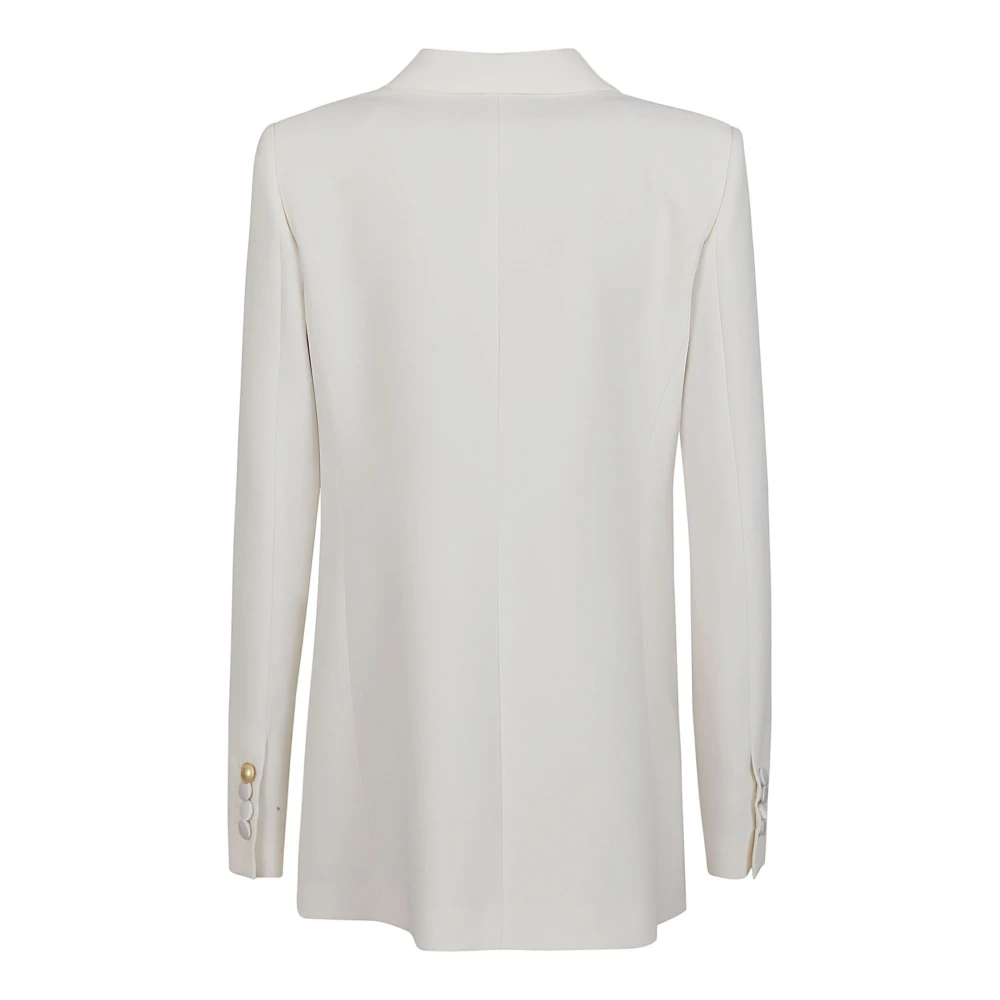 Hebe Studio Beige Polyester Jas Made in Italy Beige Dames
