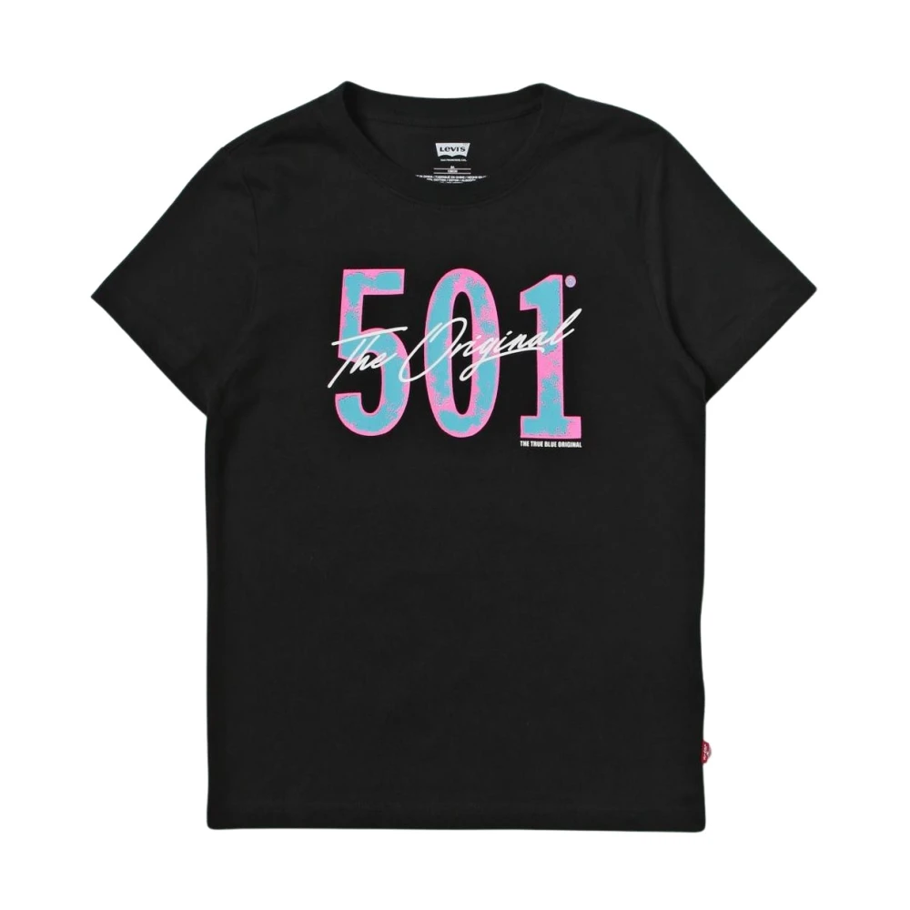 Levi's Unisex Black 501 The Original Graphic Tee