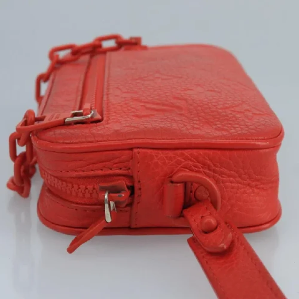 Louis Vuitton Vintage Pre-owned Leather clutches Red Dames