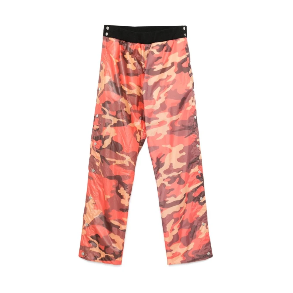 Gallery Dept. Camouflage Ripstop Elastische Taillebroek Orange Heren