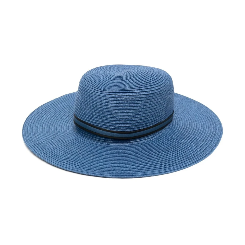 Borsalino Klassieke Fedora Hoed in Zwart Blue Dames