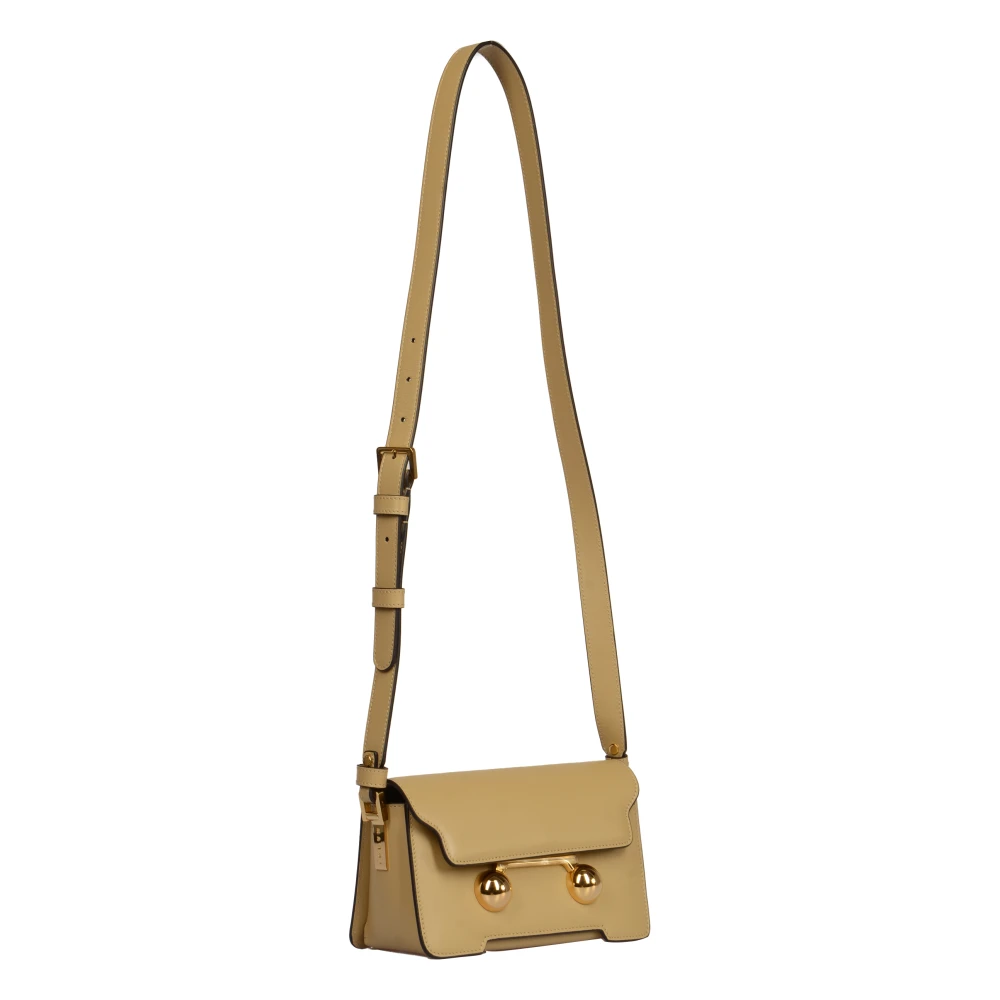 Marni Mini Schoudertas Brown Dames